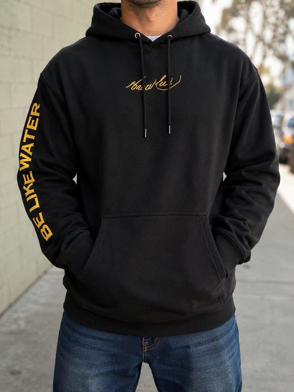 Vintage Shoe Palace X Bruce Lee Sweatshirt Pullover Heavyweight Hoody Graphic